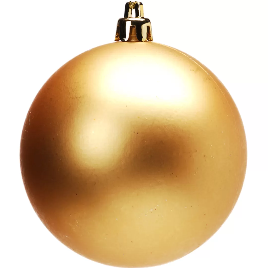 The Christmas Shop Gold Theme | Shatterproof*15cm Matt Gold Bauble