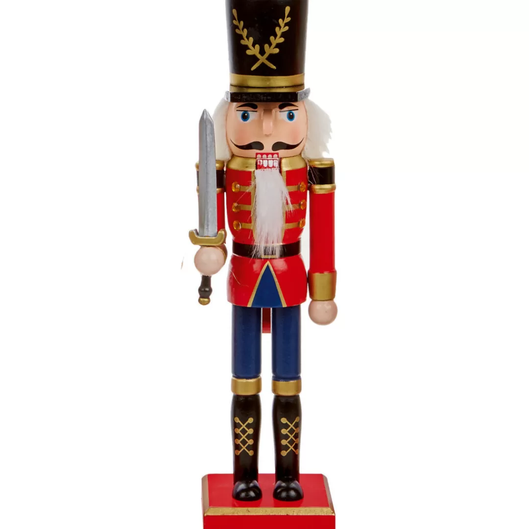 The Christmas Shop Wooden Ornaments | Christmas Figures*30cm Wood Nutcracker