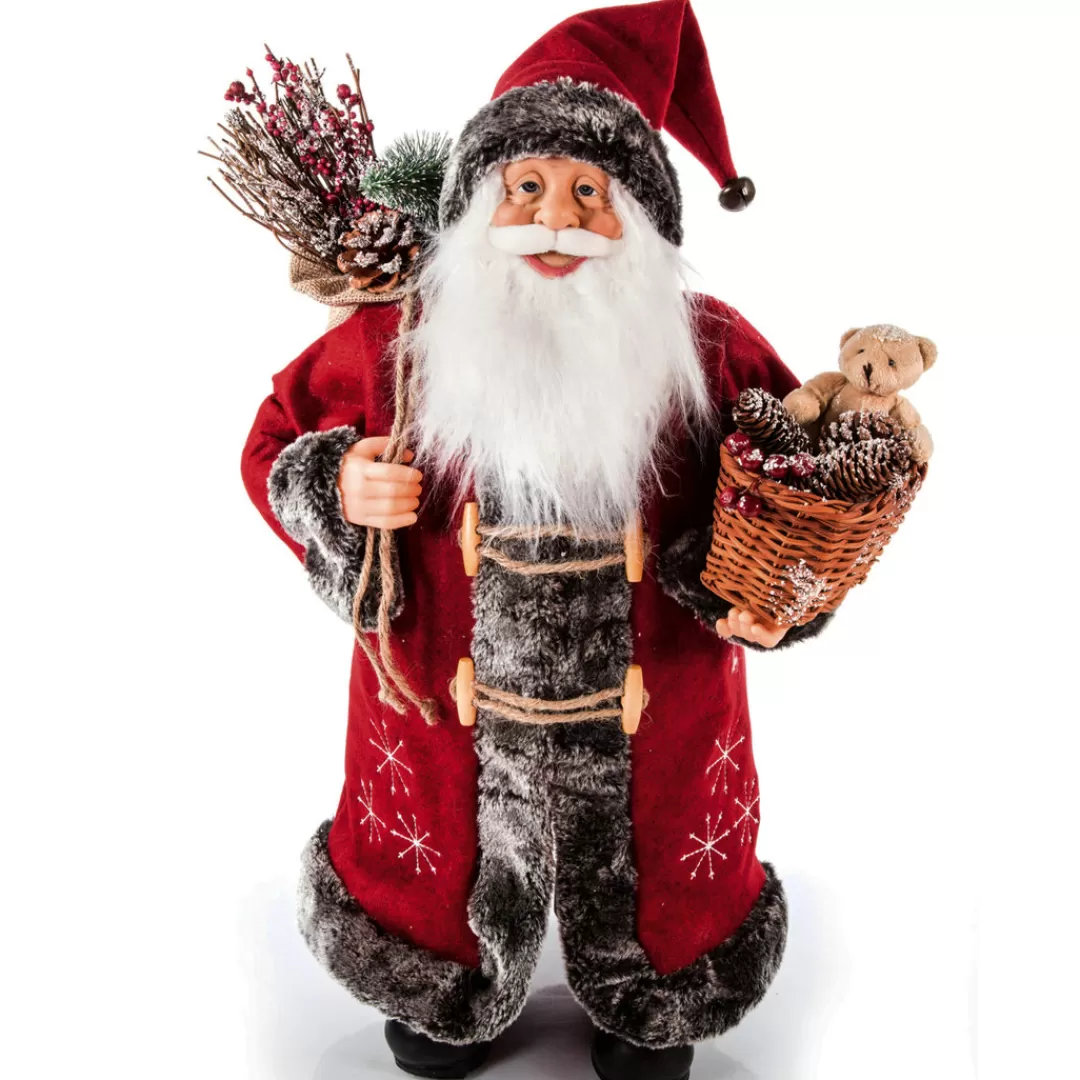 The Christmas Shop Christmas Figures*60cm Standing Santa