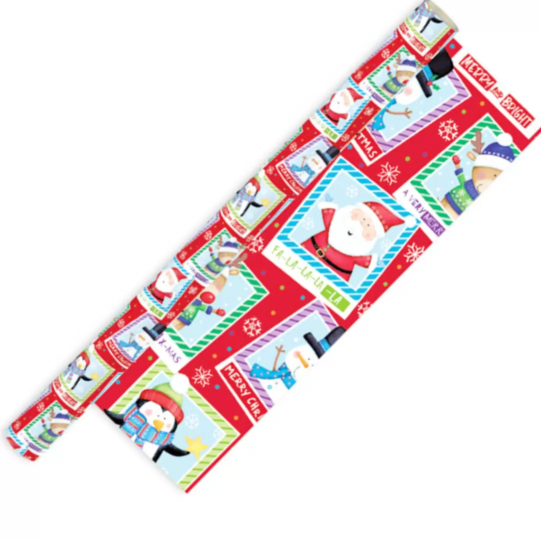 The Christmas Shop Wrap*7 Metre Roll Of Giftwrap