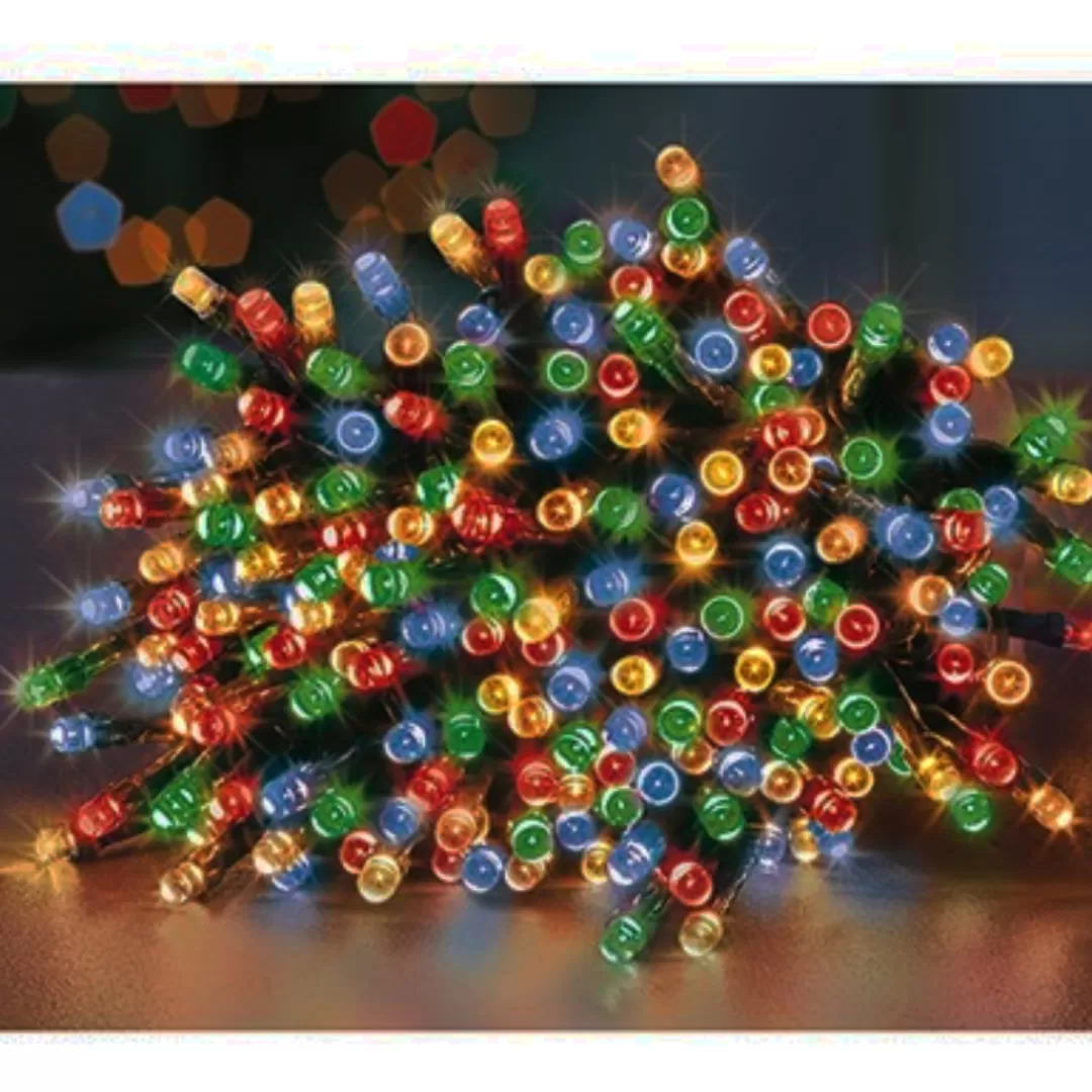 The Christmas Shop Electric Operated Lights*80 LED Coloured Lights