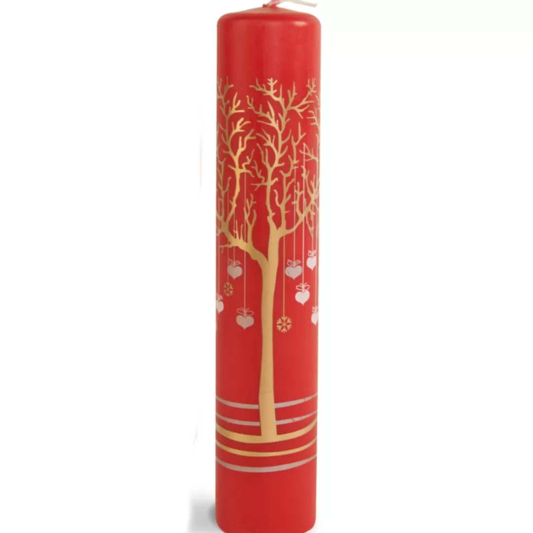 The Christmas Shop Candles | Advent Calendars - Card, Fabric And Wood*Advent Pillar Candle