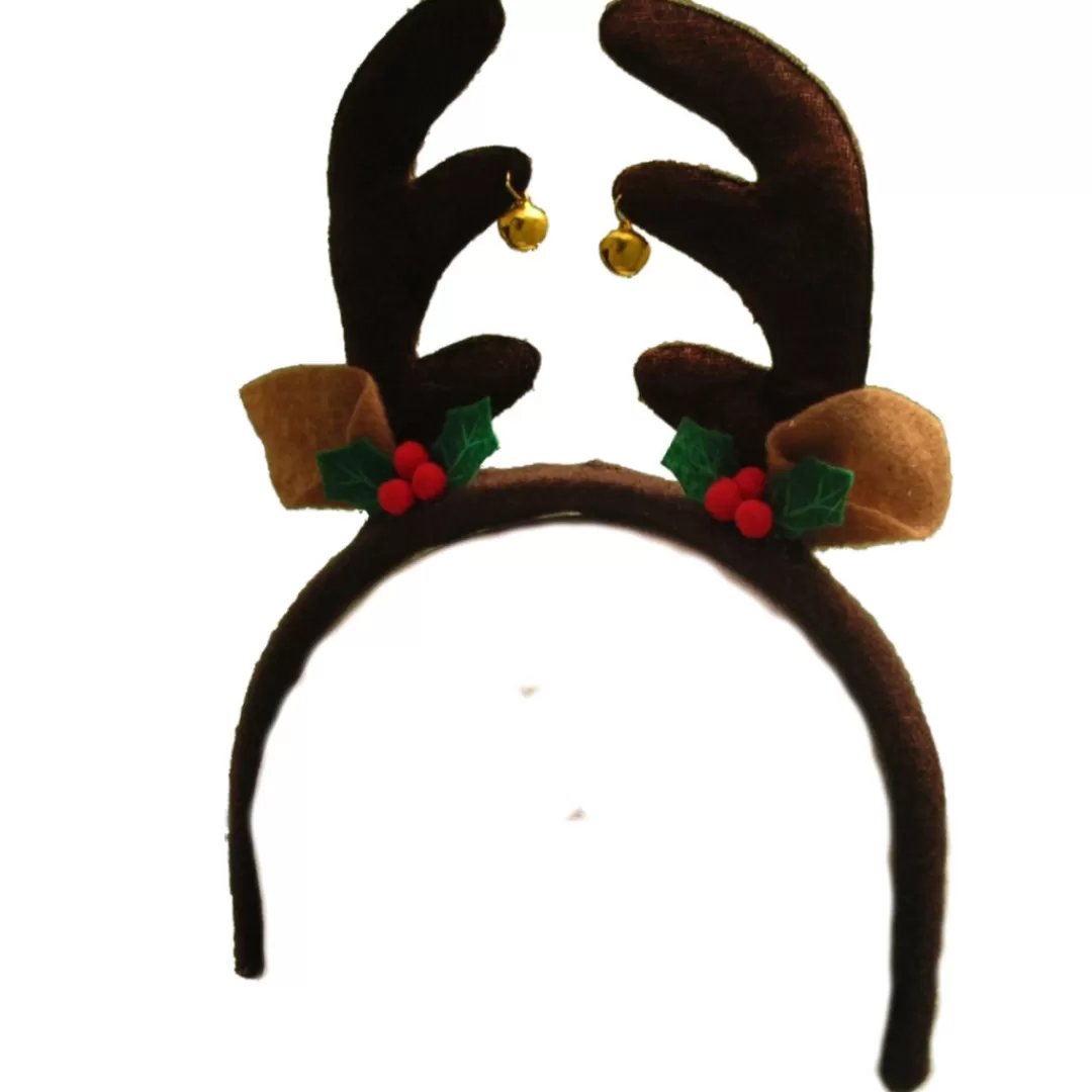 The Christmas Shop Hats*Antlers (dark Brown)