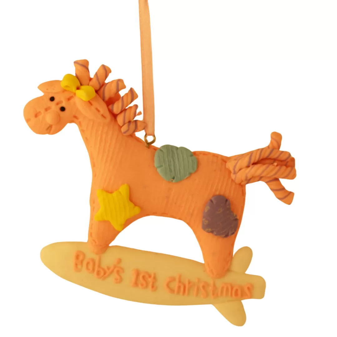 The Christmas Shop Baby'S First Christmas*Baby's 1st Rocking Horse