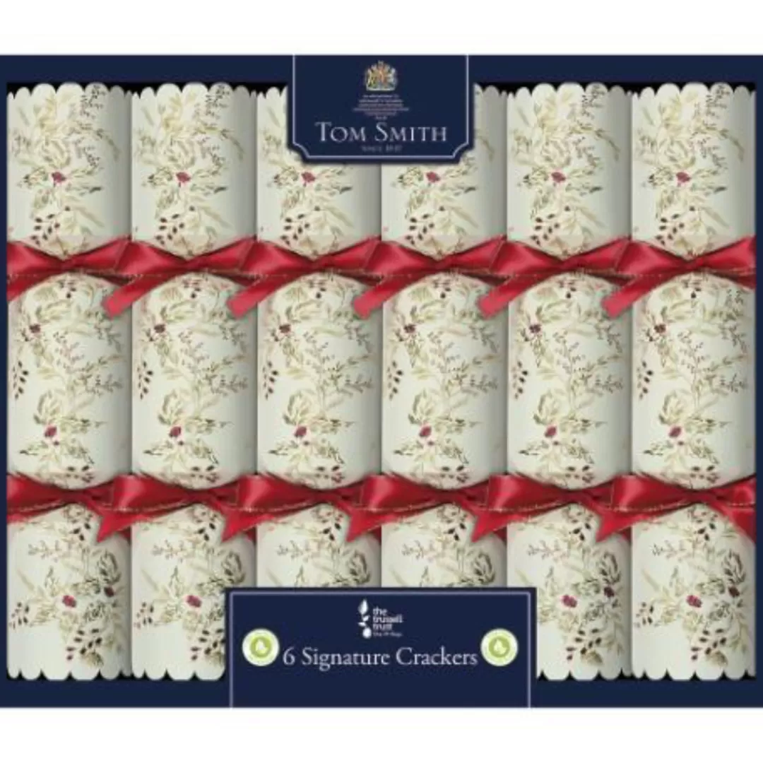 The Christmas Shop Crackers*Box Of 6 Signature Christmas Crackers