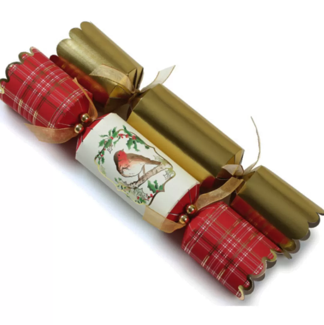 The Christmas Shop Crackers*Box Of 8 Luxury Christmas Crackers