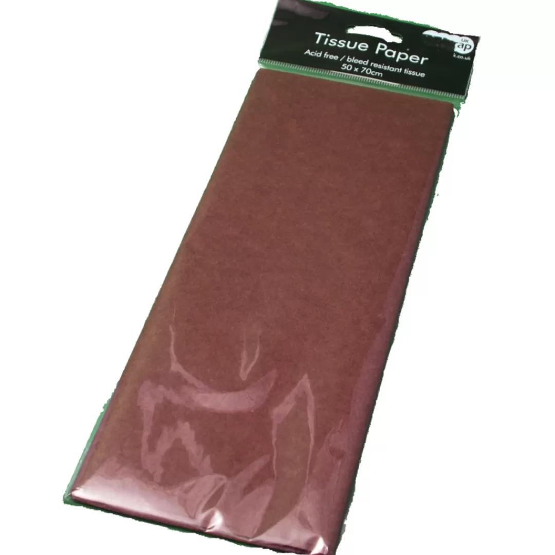 The Christmas Shop Wrap*Brown Tissue Pack