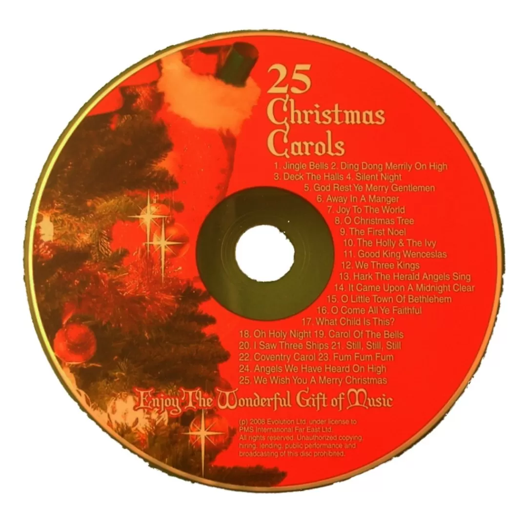 The Christmas Shop Music*CD With 25 Christmas Carols