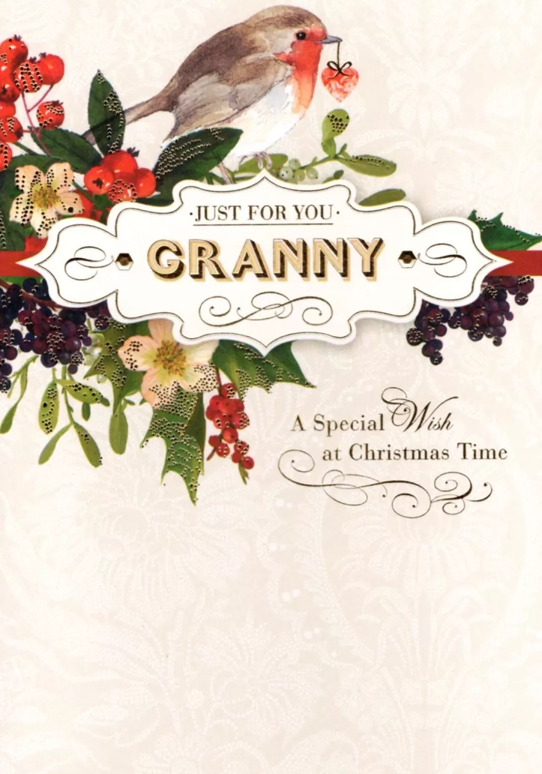 The Christmas Shop Cards For Relatives*Christmas Card Granny