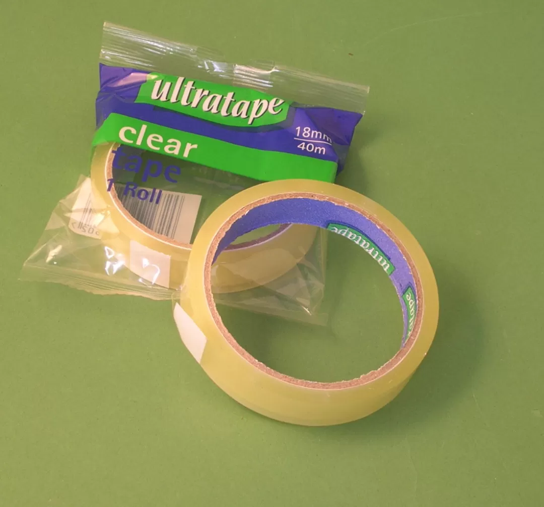 The Christmas Shop Wrap*Clear Tape (Pack Of 2)