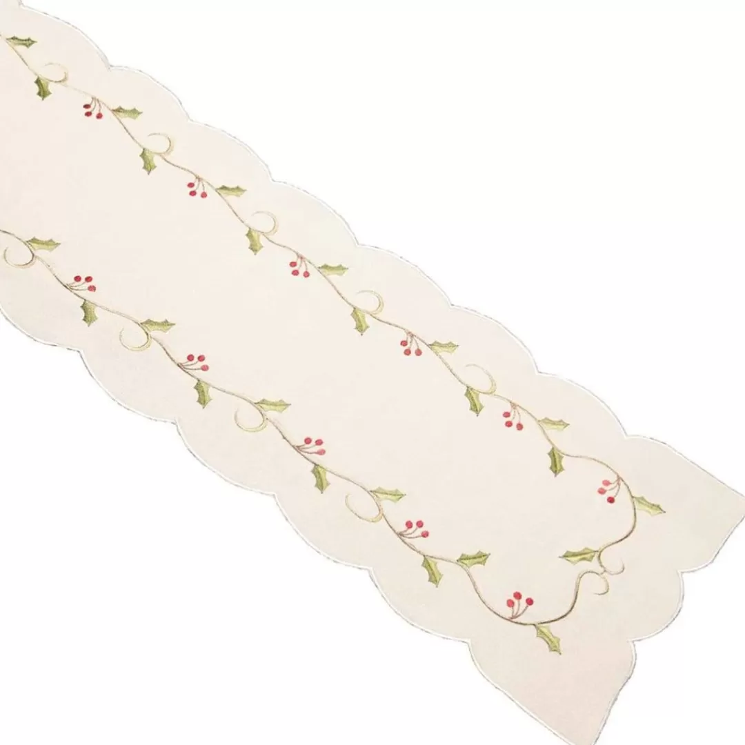 The Christmas Shop Tableware | Tablecloths*Cream Table Runner