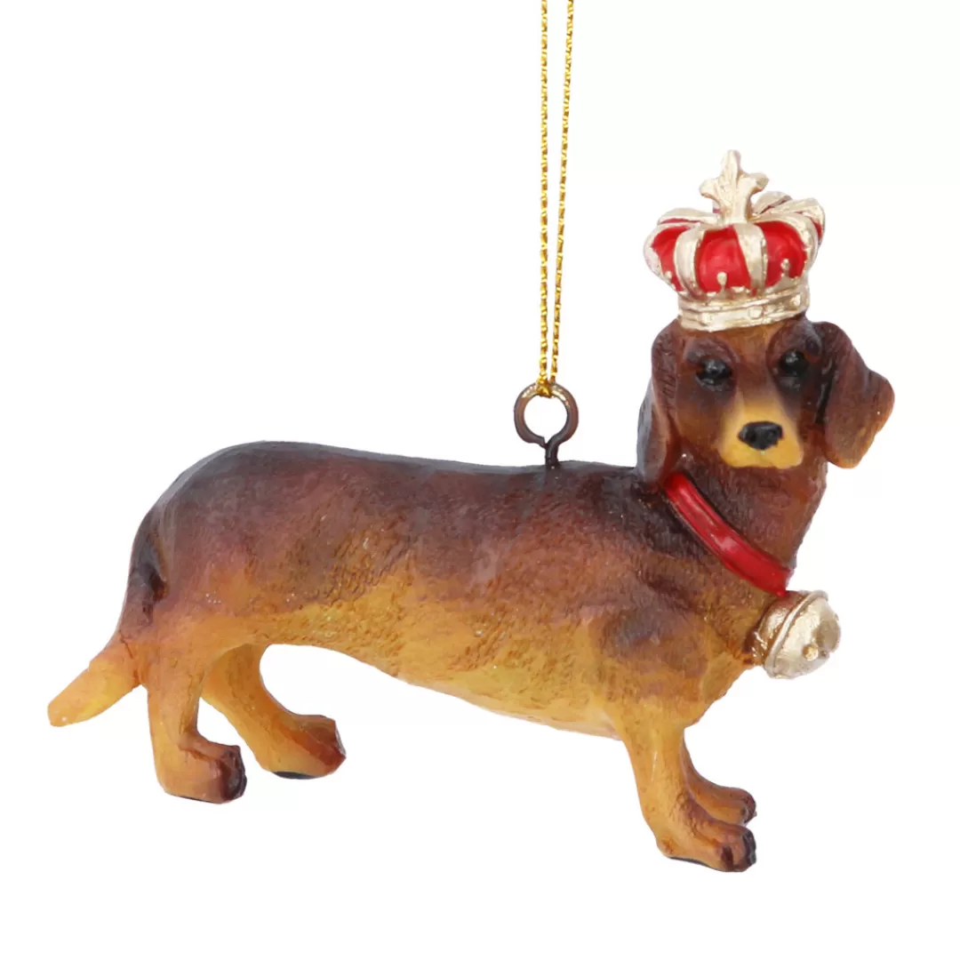 The Christmas Shop Characters | London*Dachshund With Crown