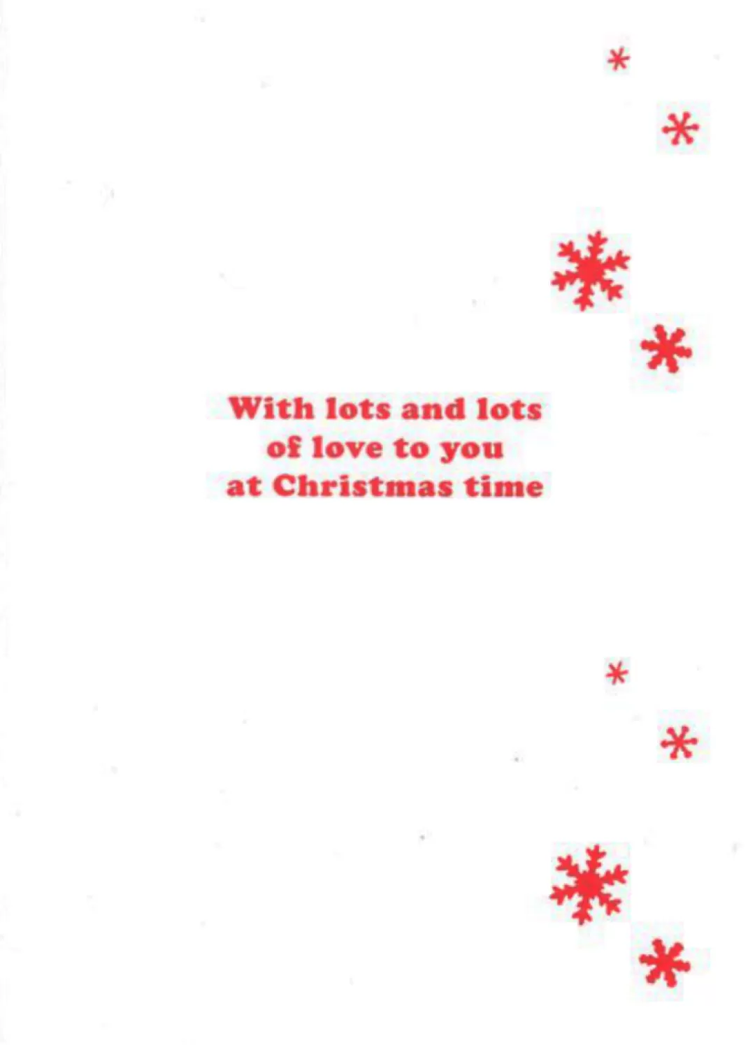 The Christmas Shop Cards For Relatives*Daddy Christmas Card