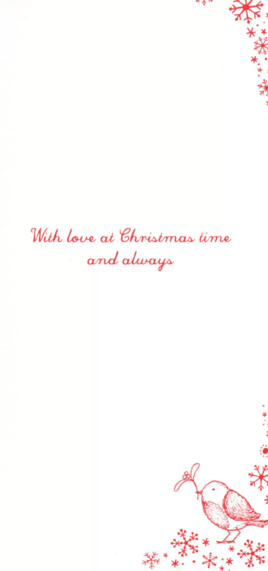 The Christmas Shop Cards For Relatives*Daughter Christmas Card