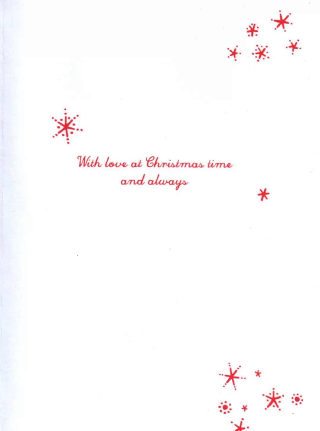 The Christmas Shop Cards For Relatives*Daughter Christmas Card