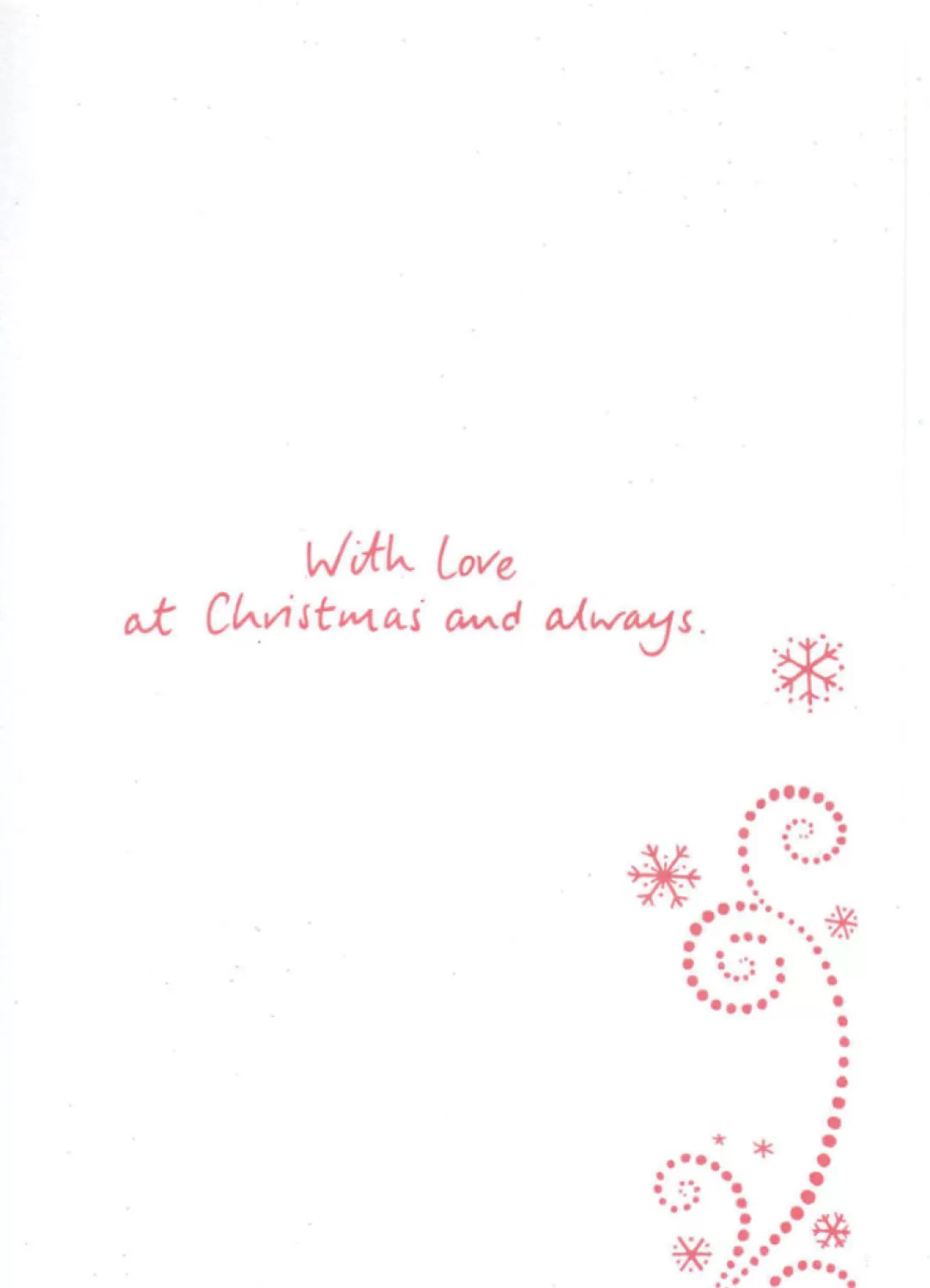 The Christmas Shop Cards For Relatives*Daughter Christmas Card