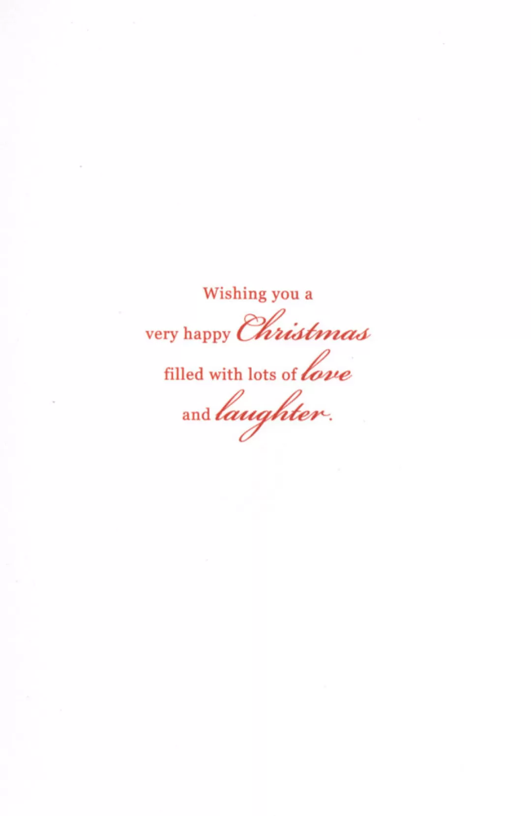 The Christmas Shop Cards For Relatives*Daughter Christmas Card