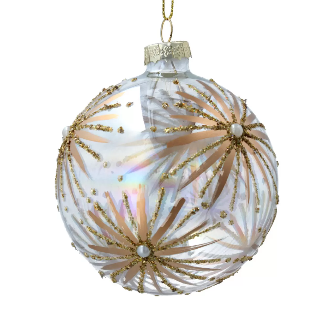 The Christmas Shop Glass | Gold Theme*Decorated Soap Bubble