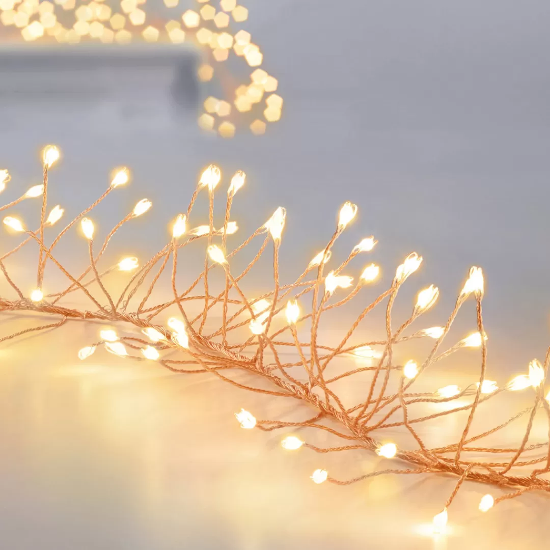 The Christmas Shop Electric Operated Lights*Densely Lit Garland