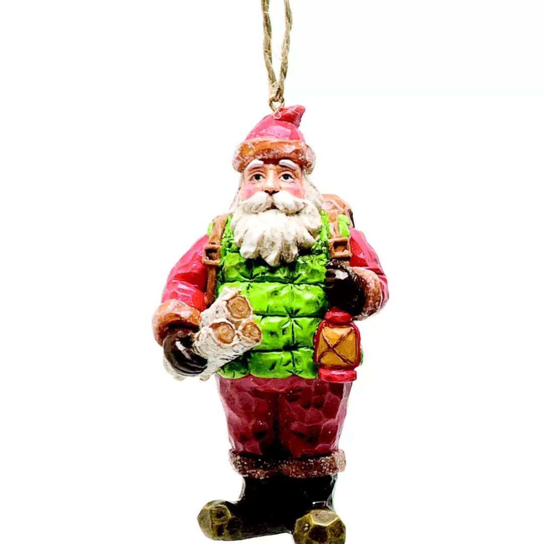 The Christmas Shop Characters | Red Theme*Forest Santa With Logs