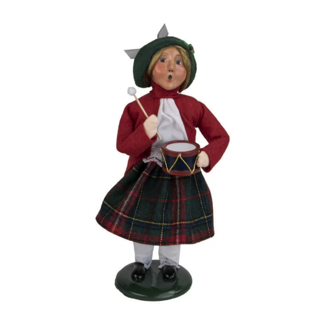 The Christmas Shop Byers Choice Carolers*Girl With Drum