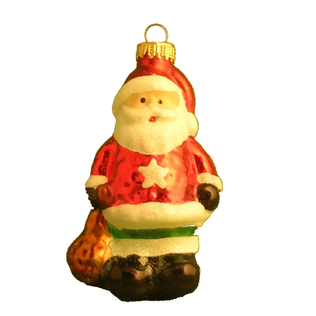 The Christmas Shop Characters | Glass*Glass Santa