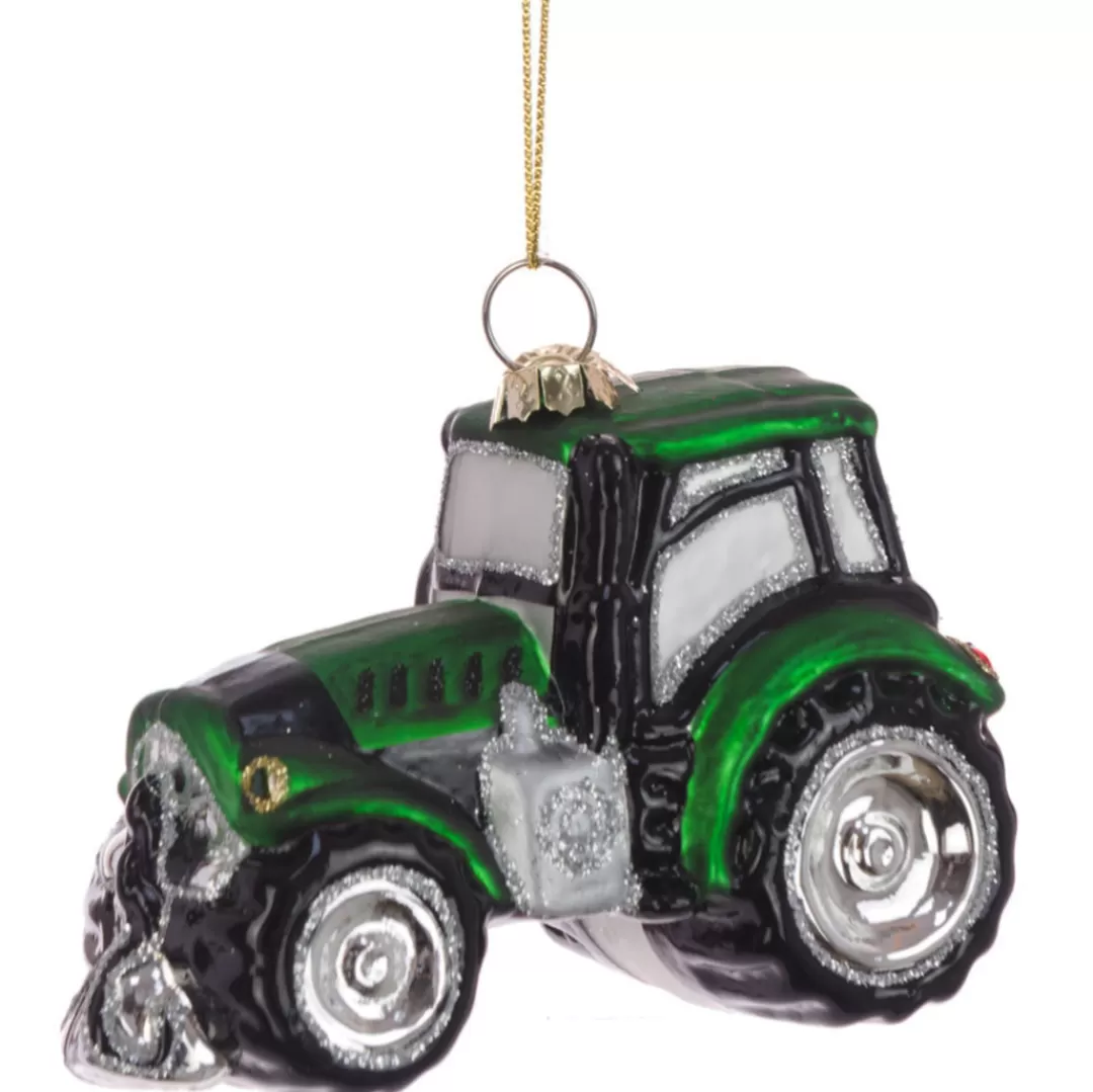 The Christmas Shop Glass*Glass Tractor