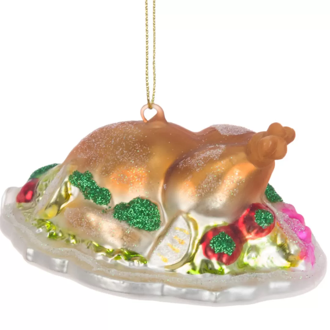 The Christmas Shop Characters | Glass*Glass Turkey Dinner