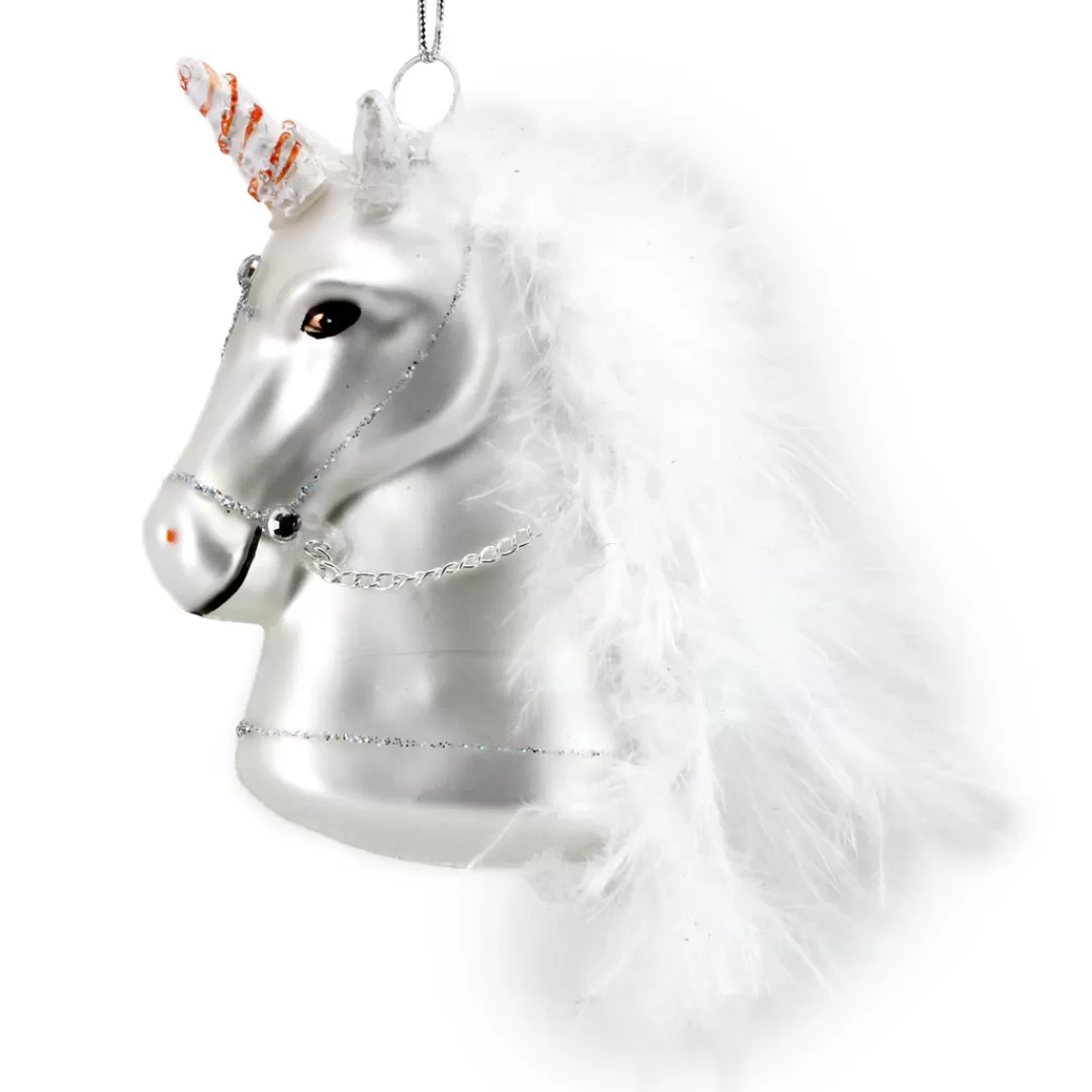 The Christmas Shop Characters | Glass*Glass Unicorn Head