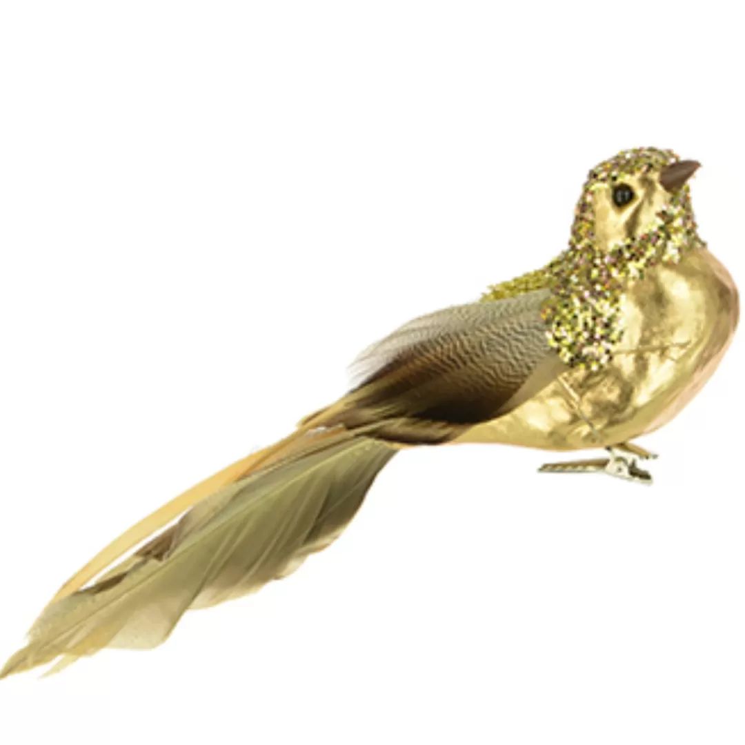 The Christmas Shop Gold Theme*Gold Bird