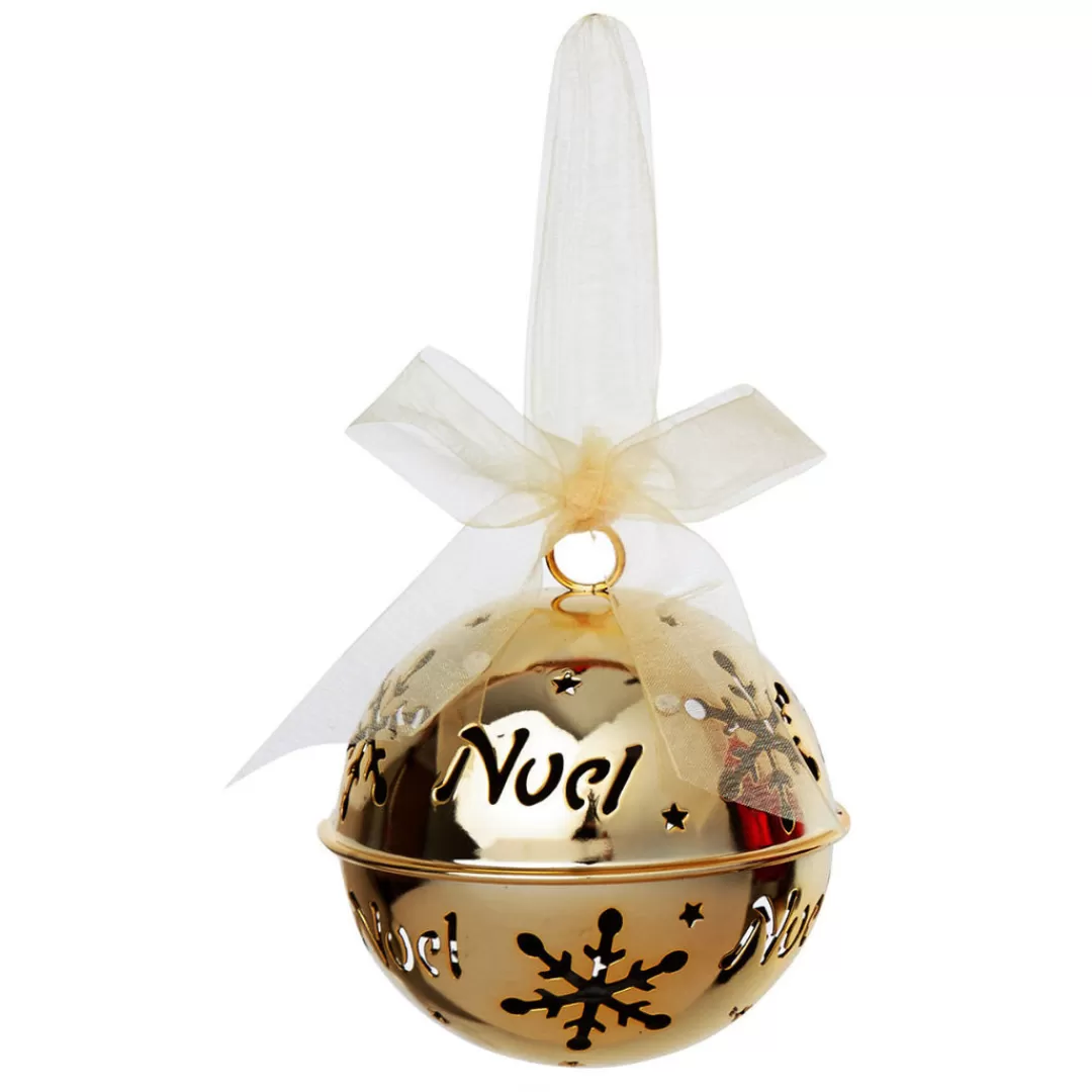 The Christmas Shop Gold Theme*Gold Metal Ball