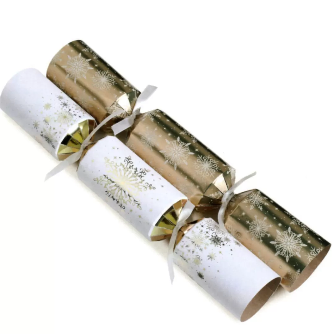 The Christmas Shop Crackers*Gold Premium Christmas Crackers