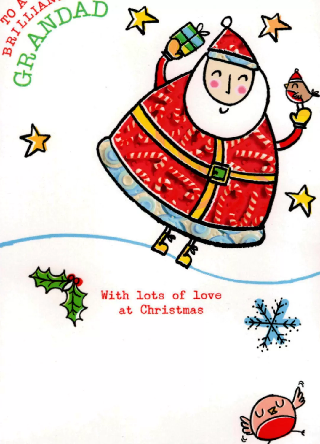 The Christmas Shop Cards For Relatives*Grandad Christmas Card