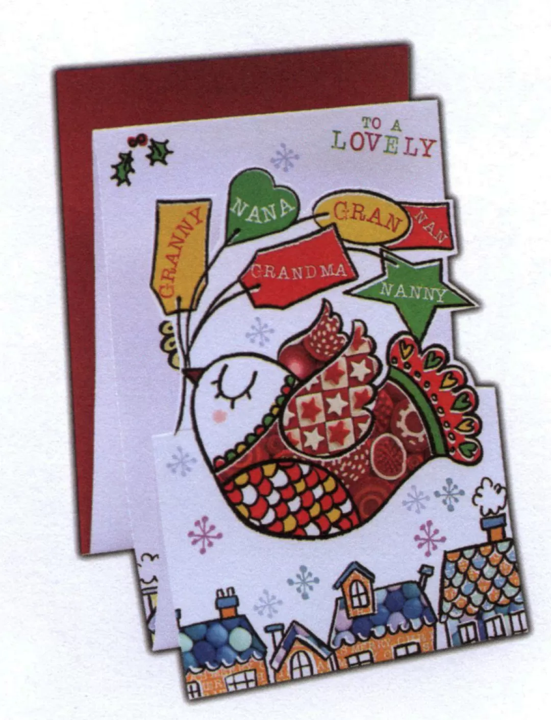 The Christmas Shop Cards For Relatives*Grandma Christmas Card