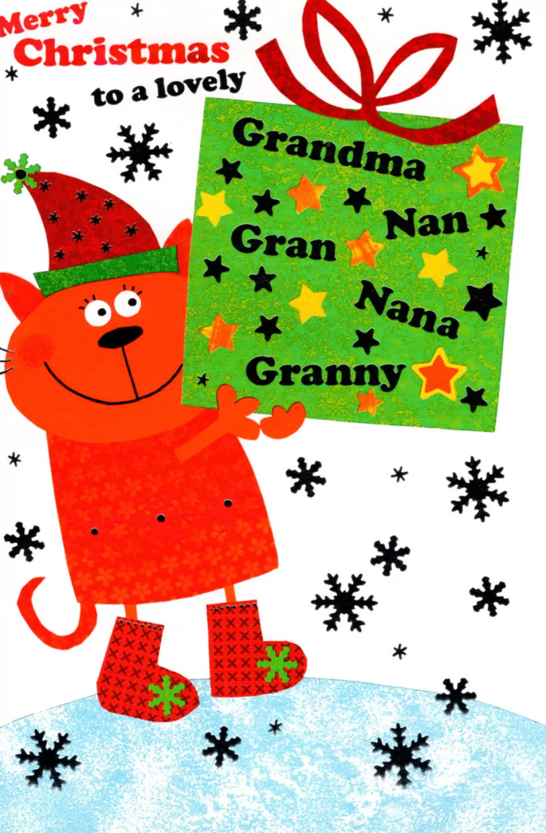 The Christmas Shop Cards For Relatives*Grandma Christmas Card