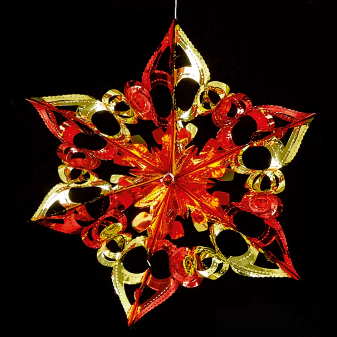 The Christmas Shop Foil Decorations*Hanging Foil Star