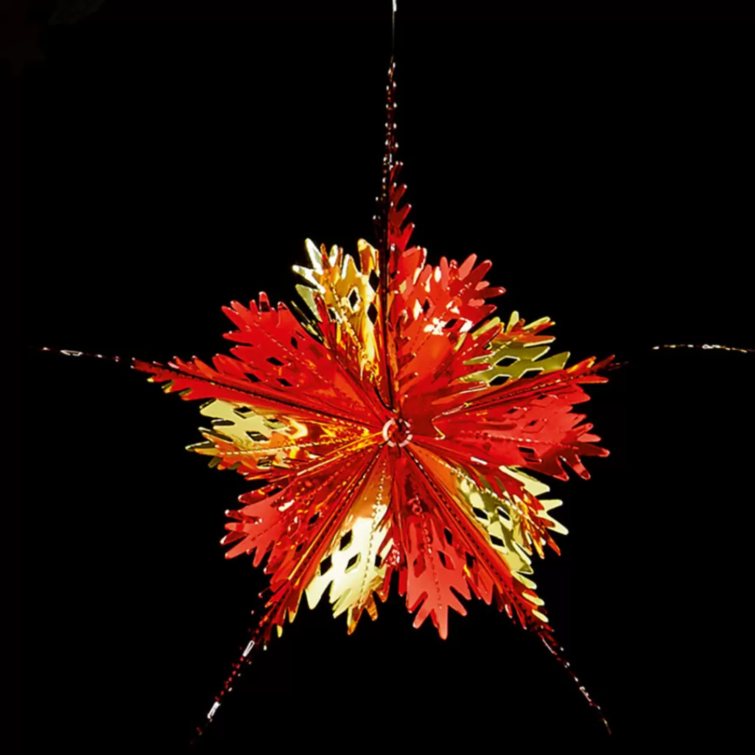 The Christmas Shop Foil Decorations*Hanging Foil Starburst