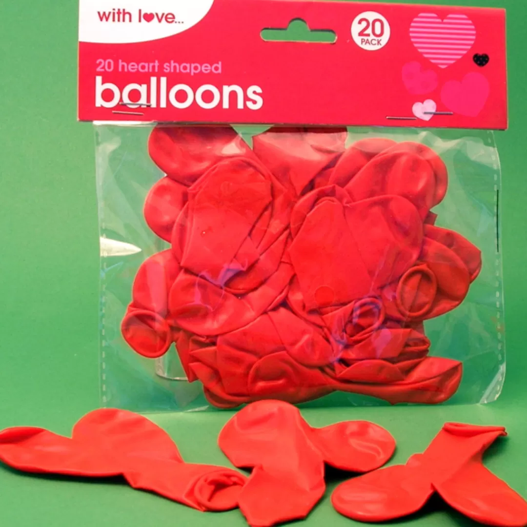 The Christmas Shop Valentines | Balloons*Heart Shaped Balloons