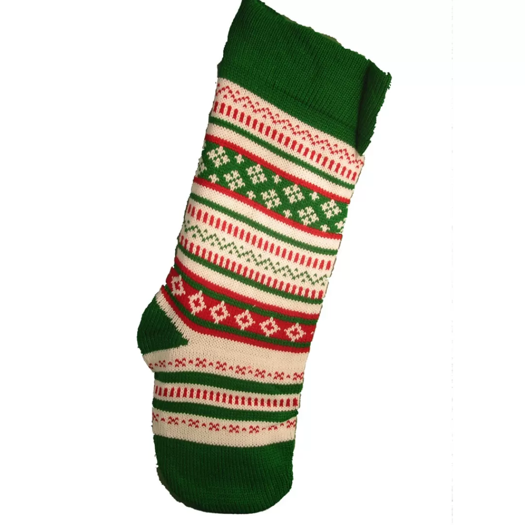 The Christmas Shop Stockings*Knitted Stocking