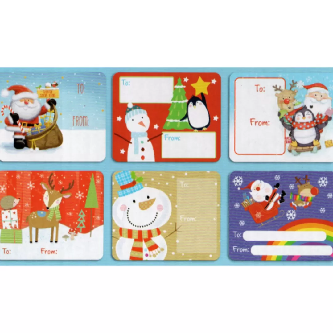 The Christmas Shop Stickers | Tags & Labels*Large Gift Labels