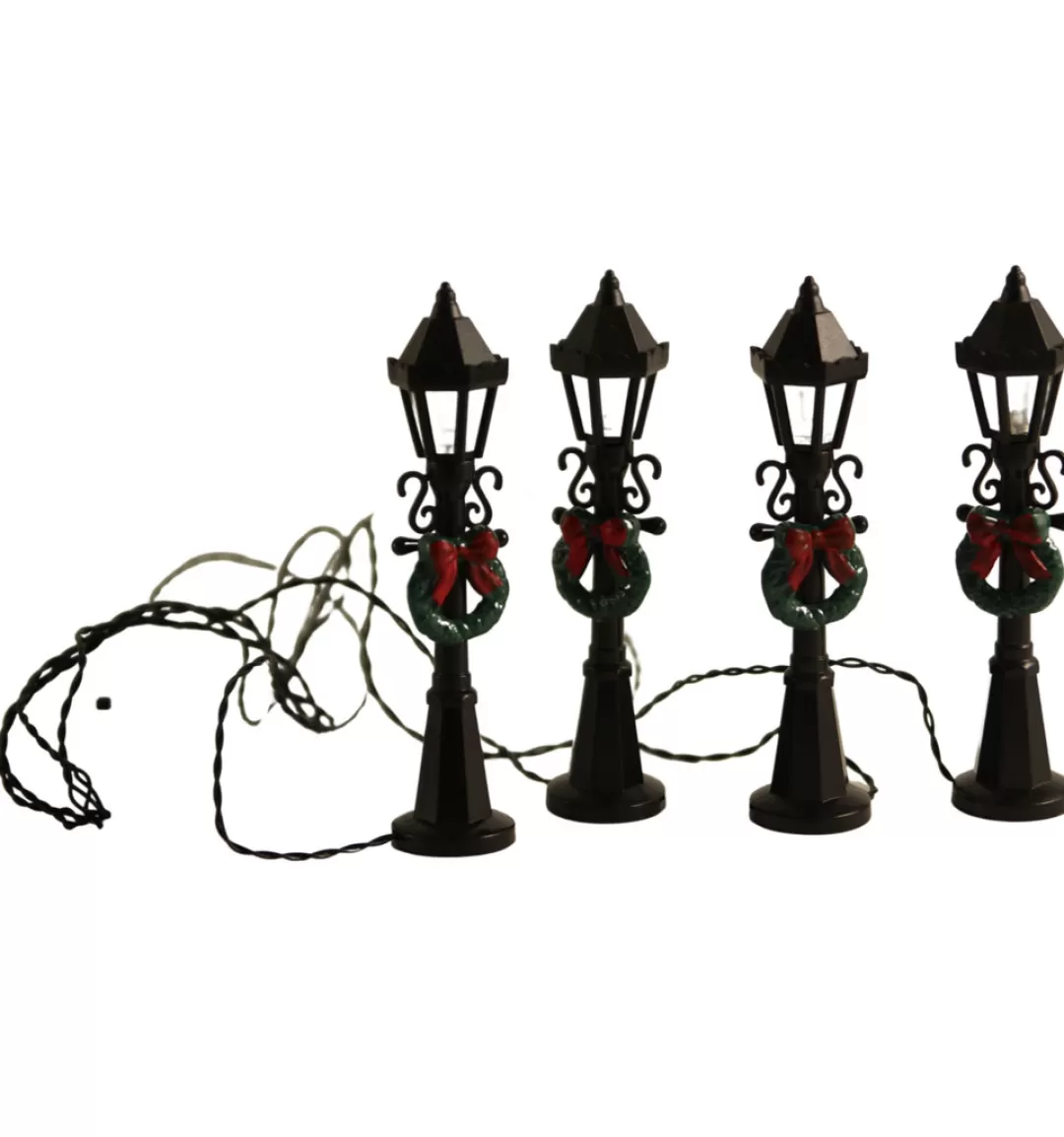 The Christmas Shop Battery Operated Lights | Lighted Houses*Light-up Lamposts