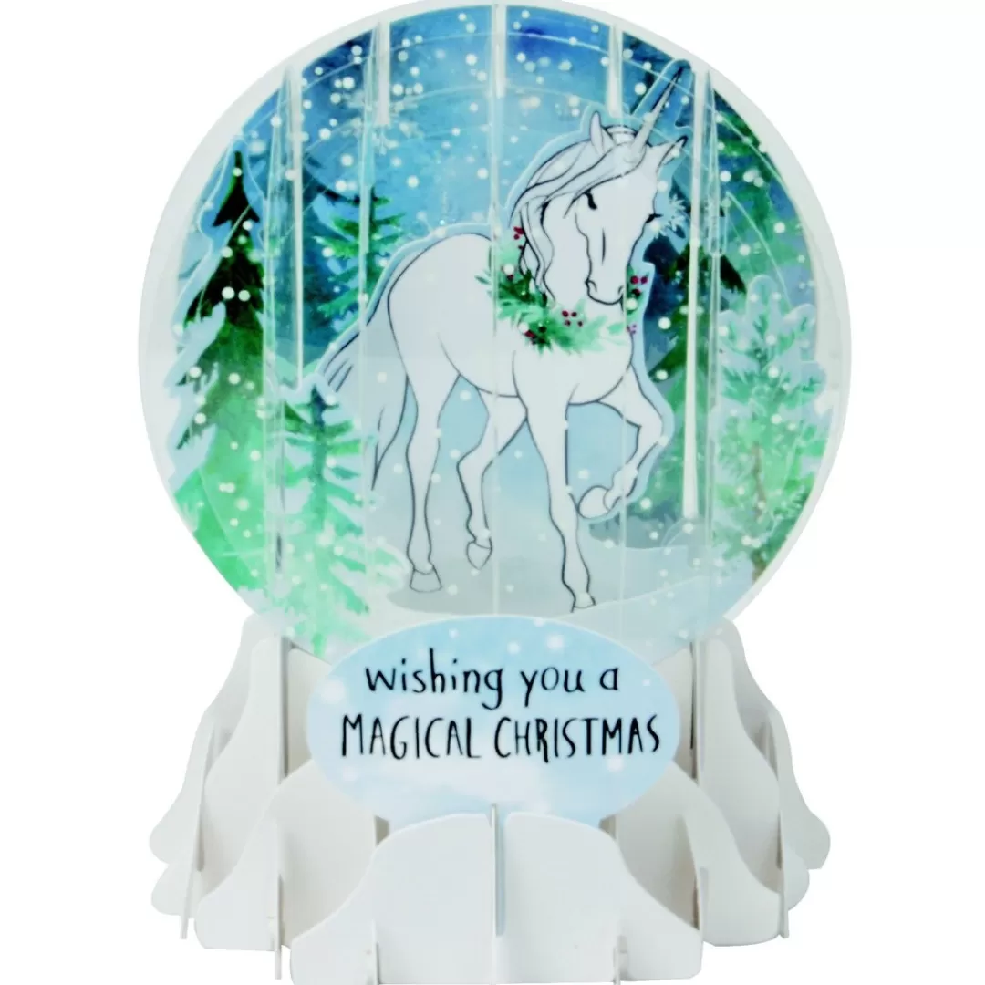 The Christmas Shop Single Cards*Magical Christmas Globe Card