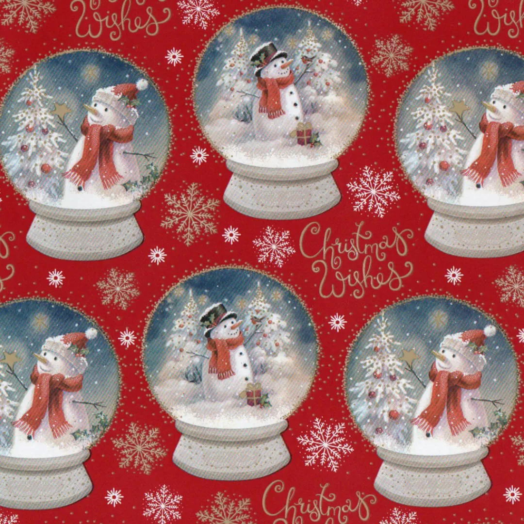 The Christmas Shop Wrap*Magical Snowman Wrapping Paper