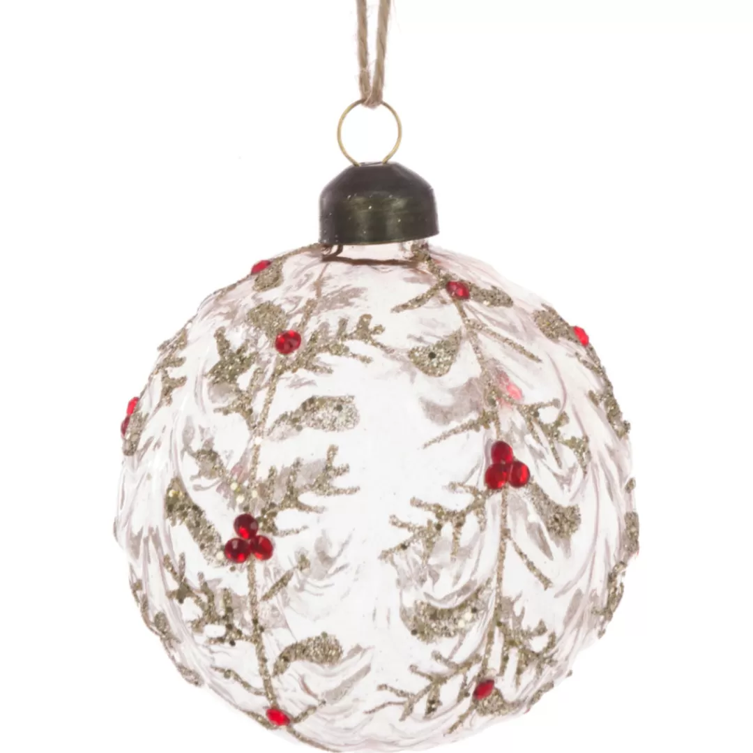 The Christmas Shop Glass*Melanie Bauble