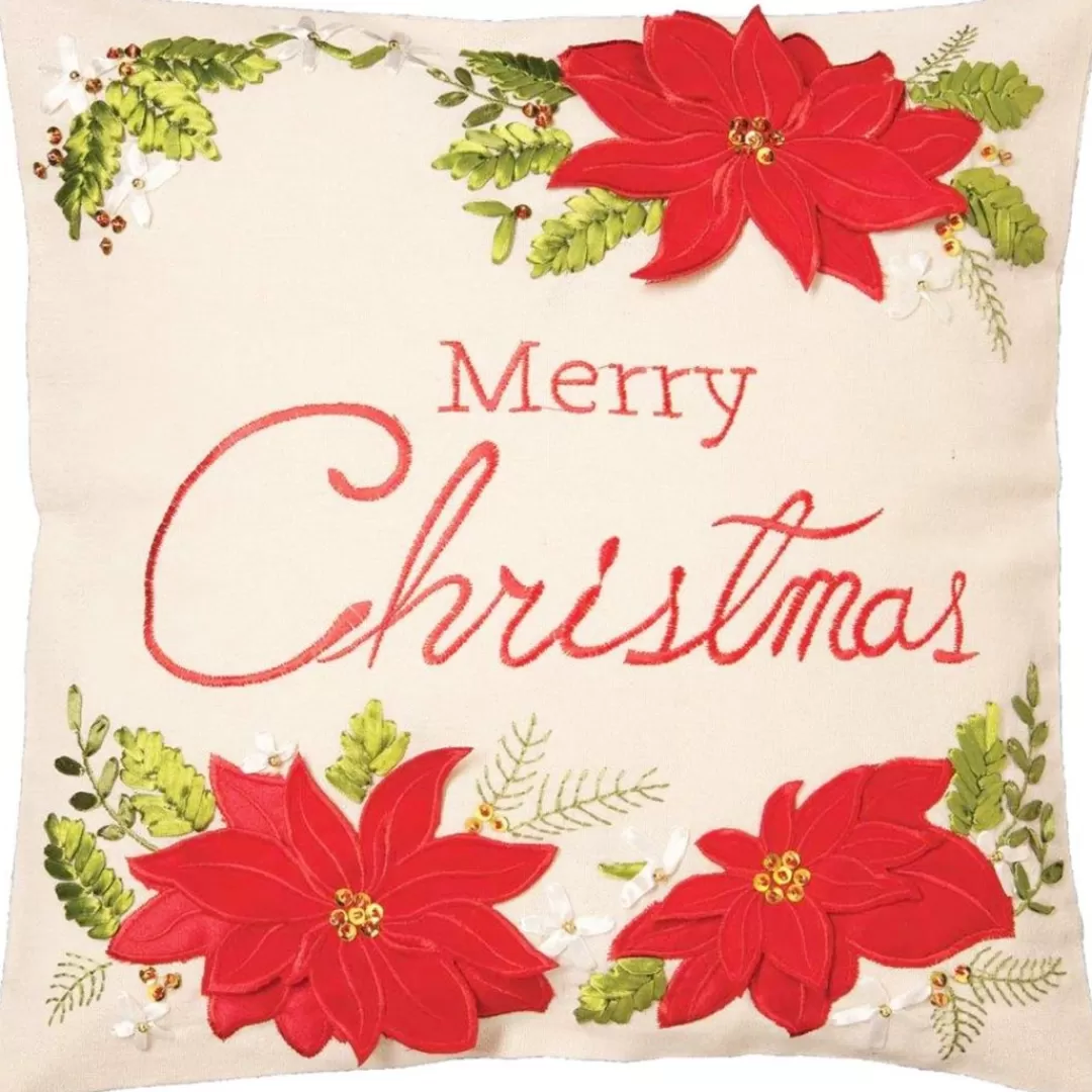 The Christmas Shop Novelties*Merry Christmas' Cushion Cover