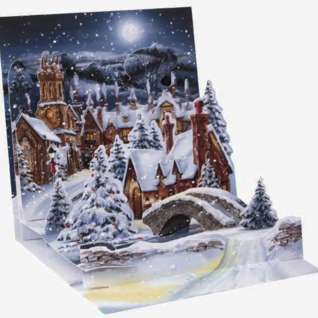 The Christmas Shop Single Cards*Midnight Village Card