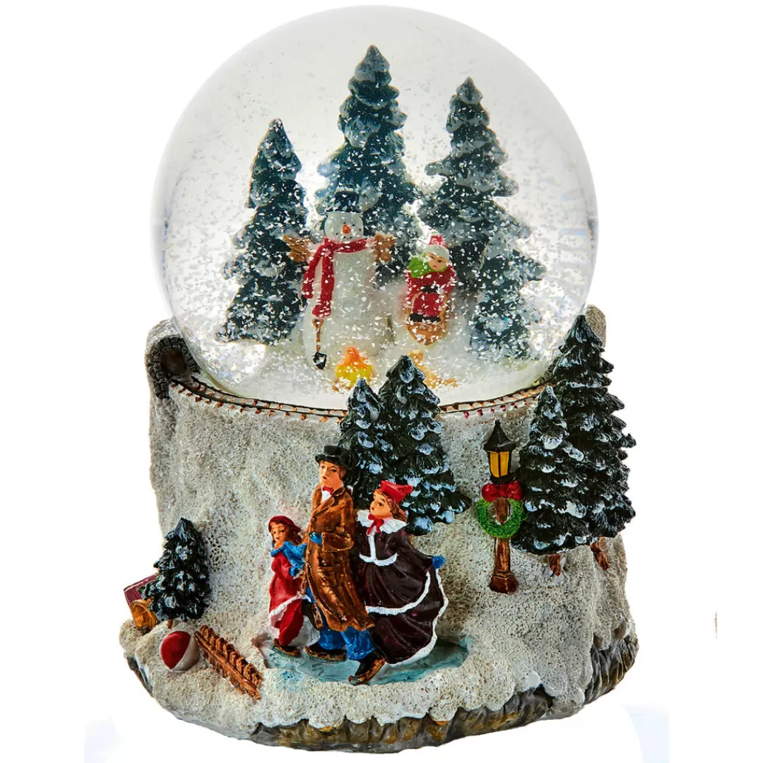 The Christmas Shop Snowglobes*Musical Christmas Snowglobe