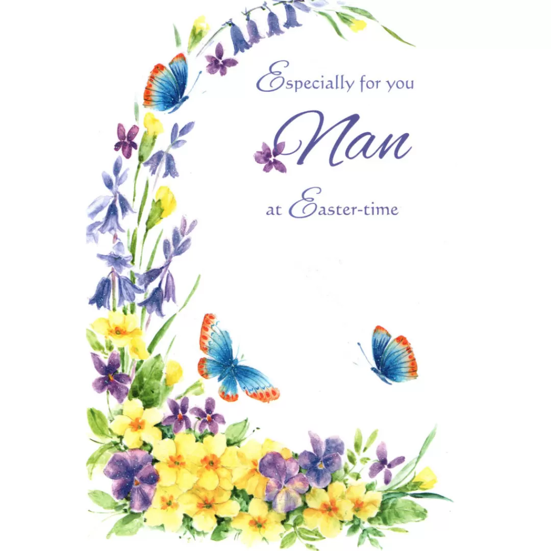 The Christmas Shop Easter Etc. | Cards For Relatives*Nan Easter Card