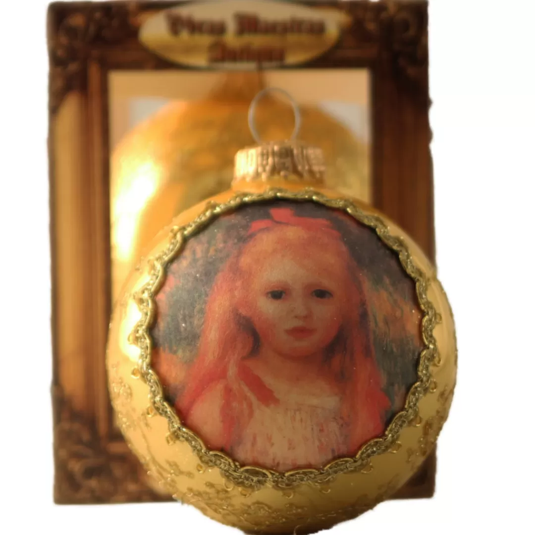 The Christmas Shop Glass | Gold Theme*Old Masters Bauble