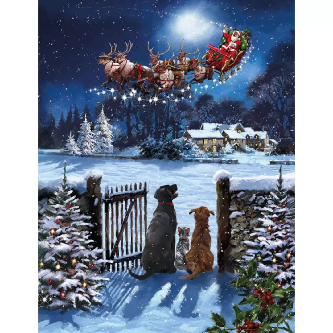 The Christmas Shop Packs Of Cards*Pack Of 8 Christmas Cards